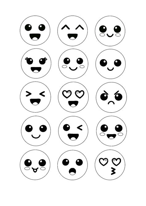 emoji coloring page|Emoji Coloring Pages